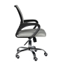 FOTEL BIUROWY ECO COMFORT 66 CZARNO - SZARY - 3