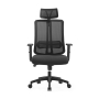 Fotel biurowy Max Comfort 5H czarny - 3