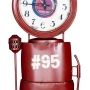 Zegar dekoracja dystrybutor czerwony - 3