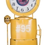 Zegar dekoracja dystrybutor żółty - 3