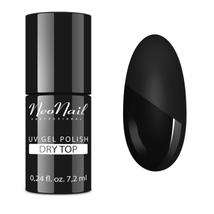 NEONAIL Lakier Hybrydowy 7,2 ml - DRY TOP (bez przemywania)