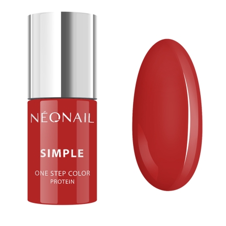 NEONAIL 3w1 Lakier Hybrydowy SIMPLE 7,2 g - PASSIONATE