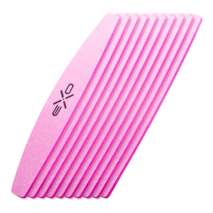 Exo pilnik półksiężyc metalowy rdzeń + polerki 240 10 szt. - 3