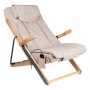 Sakura fotel składany Relax z masażerem beżowy - 2