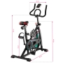 Rower treningowy Magneto 20 czarno-seledynowy - 8