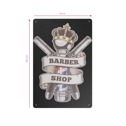 Tablica ozdobna barber B015 - 2