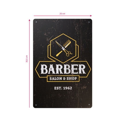 Tablica ozdobna barber B035 - 2