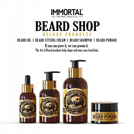 Immortal Infuse Beard Care Serum do brody 50ml - 4