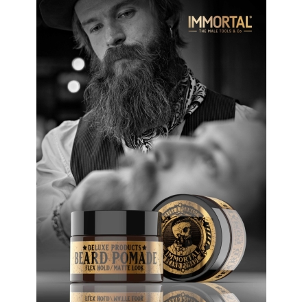 Immortal Infuse Beard Pomade pomada do brody 40ml - 4