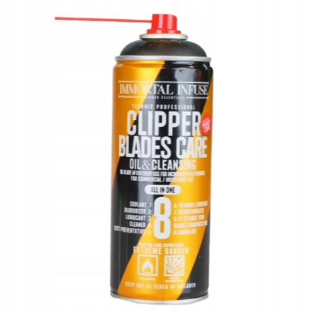 IMMORTAL CLIPPER BLADES CARE spray 8w1 400ml