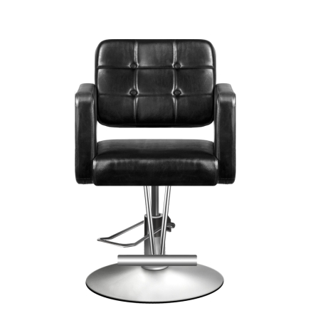Zestaw Mebli Fryzjerskich - 3 Fotele Hair System 90-1 Czarne - 4