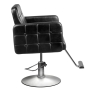 Zestaw Mebli Fryzjerskich - 2 Fotele Hair System 90-1 Czarne - 4