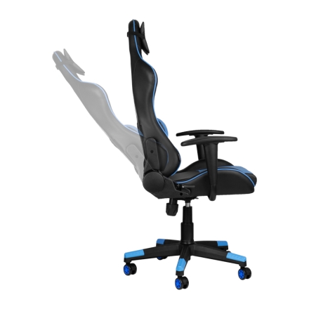Fotel gamingowy Premium 916 niebieski - 4