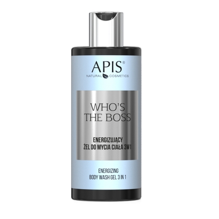 Apis who`s the boss energizujący żel do mycia ciała 3w1 300 ml