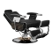 Gabbiano fotel barberski Livio czarny - 5