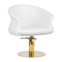 Gabbiano fotel fryzjerski Wersal złoto biały - 2