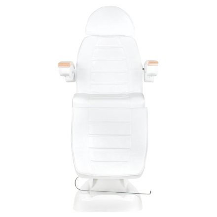 Fotel kosmetyczny elektr. Lux biały - 3