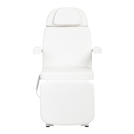 Fotel kosmetyczny Expert W-12D 2 silniki biały - 4