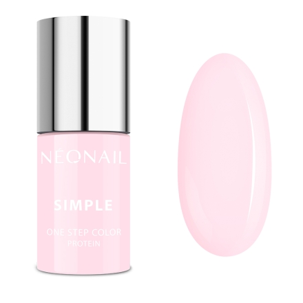 NEONAIL 3w1 Lakier Hybrydowy SIMPLE 7,2 g - ROSY
