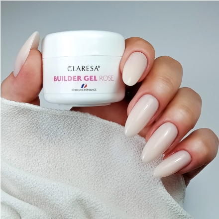 CLARESA BUILDER GEL ROSE -15 g - 2