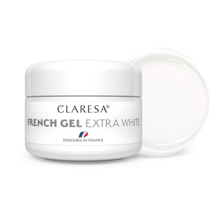 CLARESA FRENCH GEL EXTRA WHITE 15 g