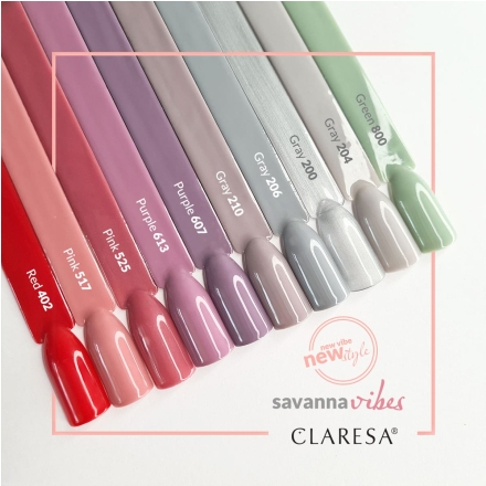 CLARESA Lakier hybrydowy PINK 525 -5g - 2