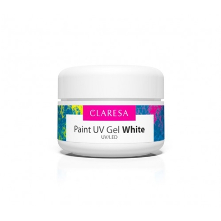 CLARESA PAINT GEL WHITE 5 ml