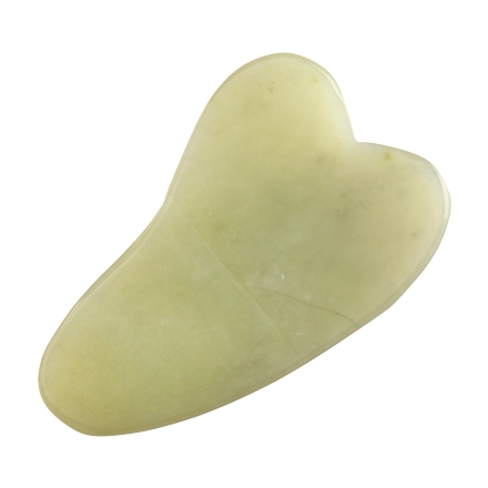Kamień jadeitowy do masażu twarzy Gua Sha - 3