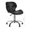 Taboret kosmetyczny QS-06 czarny - 5