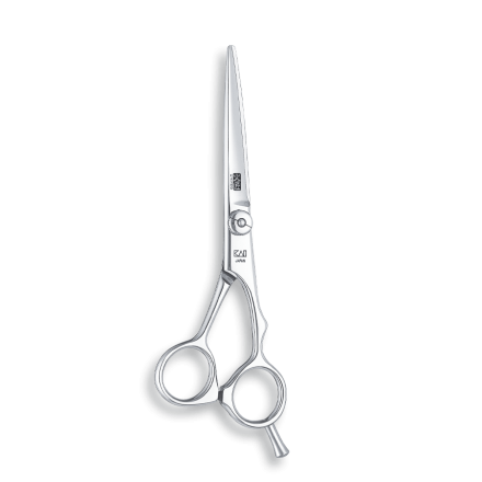 Profesjonalne nożyczki/degażówki fryzjerskie KASHO - Green - 2