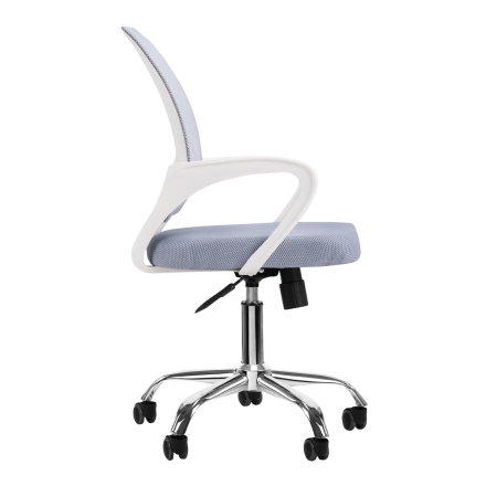 Fotel biurowy QS-C01 biało-szary - 2