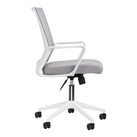 Fotel biurowy QS-11 biało-szary - 2