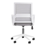 Fotel biurowy QS-11 biało-szary - 5