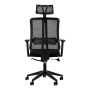 Fotel biurowy QS-16A czarny - 6