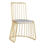 Krzesło Velvet MT-307 złoto szare - 2