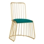 Krzesło Velvet MT-307 złoto zielone - 2