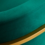 Fotel Velvet MT-308 złoto zielony - 7