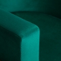 Fotel Velvet MT-308 złoto zielony - 8