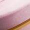 Fotel Velvet MT-308 złoto różowe - 5