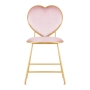 Krzesło Velvet MT-309 złoto różowe - 4