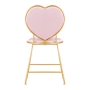 Krzesło Velvet MT-309 złoto różowe - 5