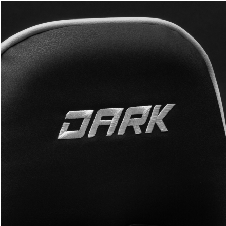 Dark fotel gamingowy czarny / biały - 11
