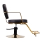 HAIR SYSTEM FOTEL FRYZJERSKI ARAS 25 ZŁOTO CZARNY - 3