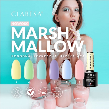 CLARESA lakier hybrydowy MARSHMALLOW 3 5g - 3