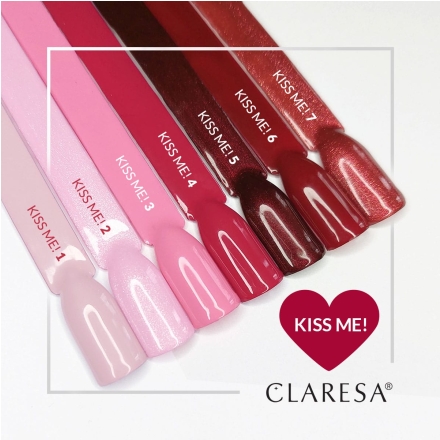 CLARESA lakier hybrydowy Kiss Me! 3 -5g - 2