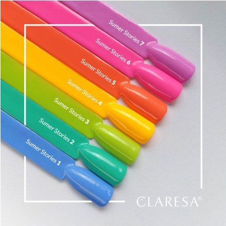 CLARESA lakier hybrydowy SUMMER STORIES 1 -5g - 3