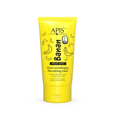 Apis fruit shot, bananowy krem normalizujący do twarzy 50 ml