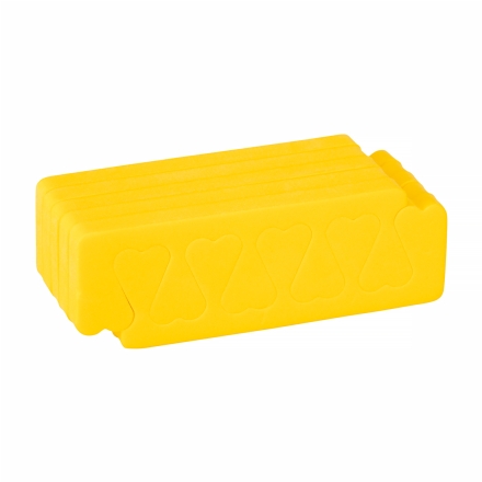 Jednorazowe separatory 10 szt. żółte - 2