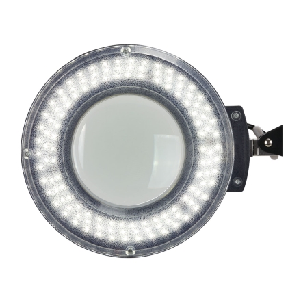 Lampa lupa led S5 + statyw led reg. natężenie światła czarna - 5