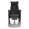 Fotel spa do pedicure Azzurro 016C czarny z masażem pleców i hydromasażem - 3